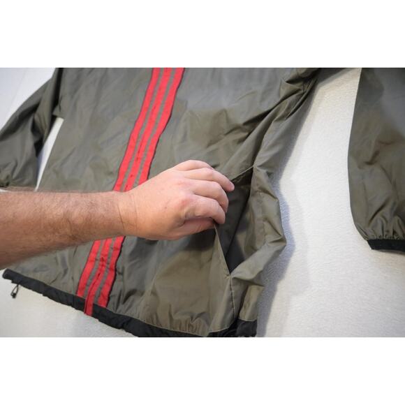 VTG Adidas Windbreaker Lined Track Jacket NFL Tampa Bay Buccaneers Mens Size XL - Picture 8 of 14